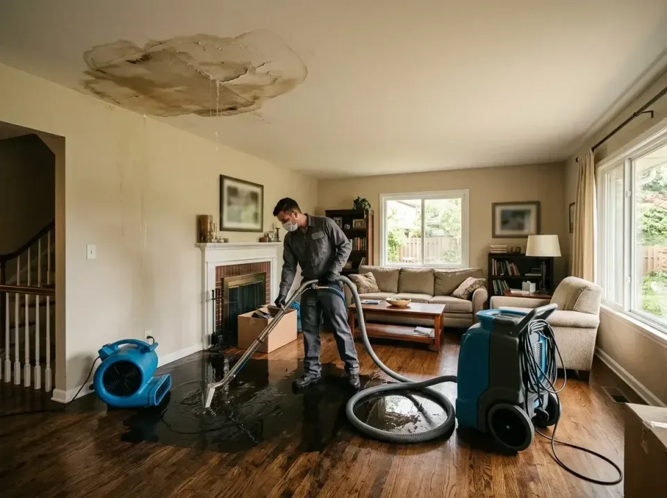attic-pipe-burst-ceiling-drip-008 — frequently asked questions, Water Damage Restoration & Carpet Care in Barberton, OH